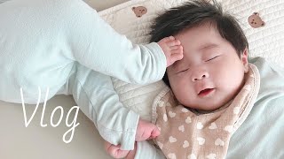 [vlog]5개월아기 쌍둥이 하루일상 - 원더윅스야 다시는 오지말아줘 | 육아 | 브이로그 | 육아브이로그 | 5개월아기 | 원더윅스