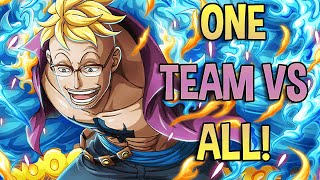 [OPTC] MARCO ONE TEAM vs ALL! トレクル GET THAT EXP BOIIISS!!