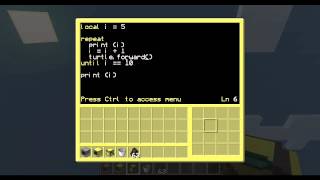Lua Programming Tutorial Episode 3 :functions, loops, and turtles