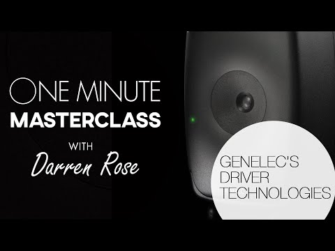 What are the driving technologies in Genelec The Ones? Episode 7 One Minute Masterclass Season 2