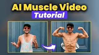 PixVerse AI BodyBuilding Video Tutorial | How to Create TikTok AI Muscle Videos