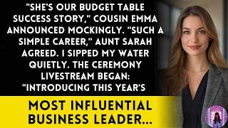 At The Wedding, They Called Me 'Budget Table Success'—Then The Industry Awards Started