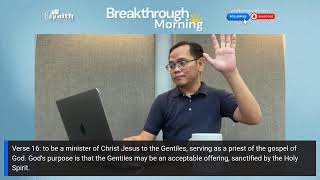 Breakthrough Community Morning Word and Prayer