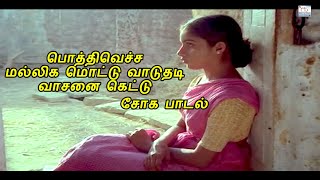 பொத்தி வெச்சமல்லிக மொட்டு வாடுதடி வாசனை கெட்டு  |  S. Janaki Superhit Song | Sad Song