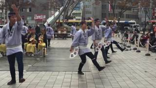 ちば大祭　（２回目）囲護台下座　佐原囃子と手踊り　2016.11.26