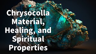 Chrysocolla Material Healing and Spiritual Properties