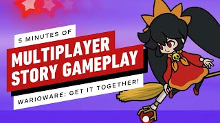 Ashley in WarioWare: Get it Together! - Cutscene and Story Gameplay
