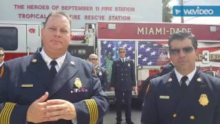 MDFR Day 22 22 pushup challenge at Station 3 on September 11
