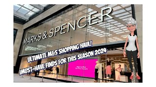 M&S Autumn 2024 shopping trip