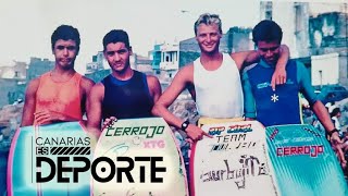 REPORTAJE CED - Pioneros del bodyboard, los primeros bugueros de Canarias