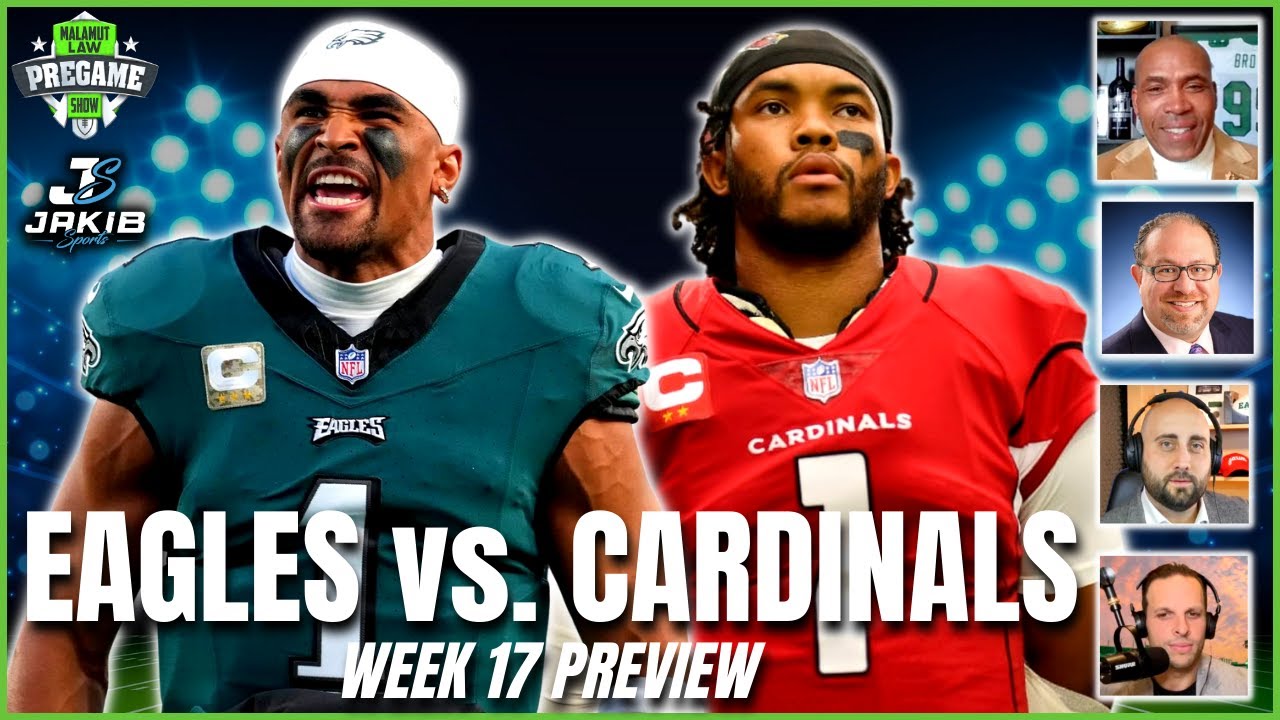 Seth Joyner & The Malamut Law Pregame Show PREVIEW Eagles Vs. Cardinals ...