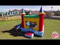 EZ Castle Combo | Inflatable Bounce and Slide Combo | Magic Jump, Inc.