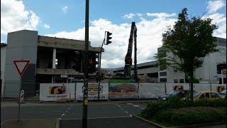 Iserlohn Mendener Straße Abriss des Opel Nolte Verwaltungsgebäudes 13.06.2019