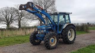 ford 7610 series 3 with loader Ellwoodfarmmachinery.co.uk