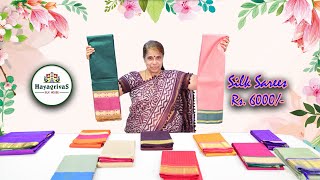 Everyone will love this Less range #kanchipattu #puresilksaree!! #hayagrivas #giftingsarees