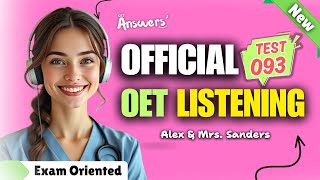 OET Listening Test Jan 17 2025 #oet #oetexam #oetnursing #oetlisteningtest