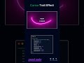 Cursor Trail Effect #css #webdesign #html #webdevelopment #uidesign #uxdesign #uiux