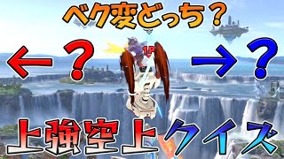 正しいベク変は？上強空上クイズ[スマブラSP]