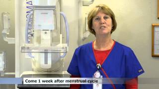Preparing for Your Mammogram