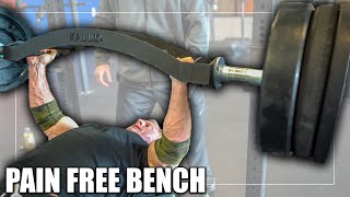 Kadillac Bar for a Pain Free Bench Press | Exercise Index