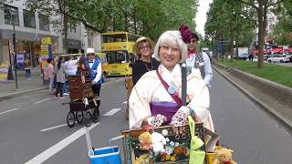 Drehorgel Parade Berlin 2017 auf dem Kurfürstendamm