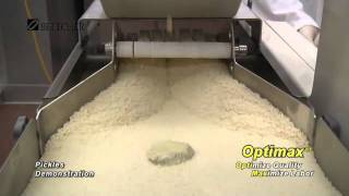 Automatic batter breading machine for breading pickles