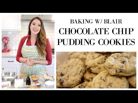 BAKING W/ BLAIR: Chocolate Chip PUDDING Cookies | Blair Fowler BAKING W/ BLAIR: Chocolate Chip PUDDING Cookies | Blair Fowler
