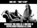 Nina Sky - Don't Stop [ New Video + Download ]