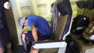 C5 C6 Quadriplegic direct transfer out of Plane seat