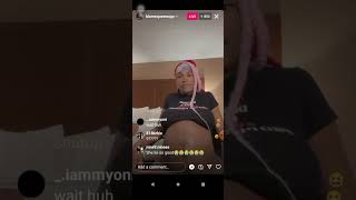 QUEEN OPP AND DANI IG LIVE PT2. ( QUEEN HAS WHAT😳..)