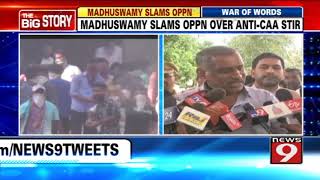 Madhuswamy slams opposition over Anti-CAA stir