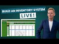🚀 Building an Inventory Management System LIVE! (Real-Time Code Adjustments & Tips)