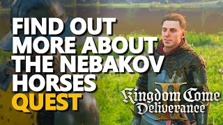 Find out more about the Nebakov horses Kingdom Come Deliverance 2