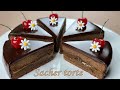 Cup Measure / Sacher Torte Austrian Chocolate Cake Recipe / ASMR / Easy Recipe