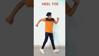 HEEL TOE FOOTWORK  #HIPHOP #tutorial #simplemove #youtube #dance #viral #trythis #heeltoe #explore