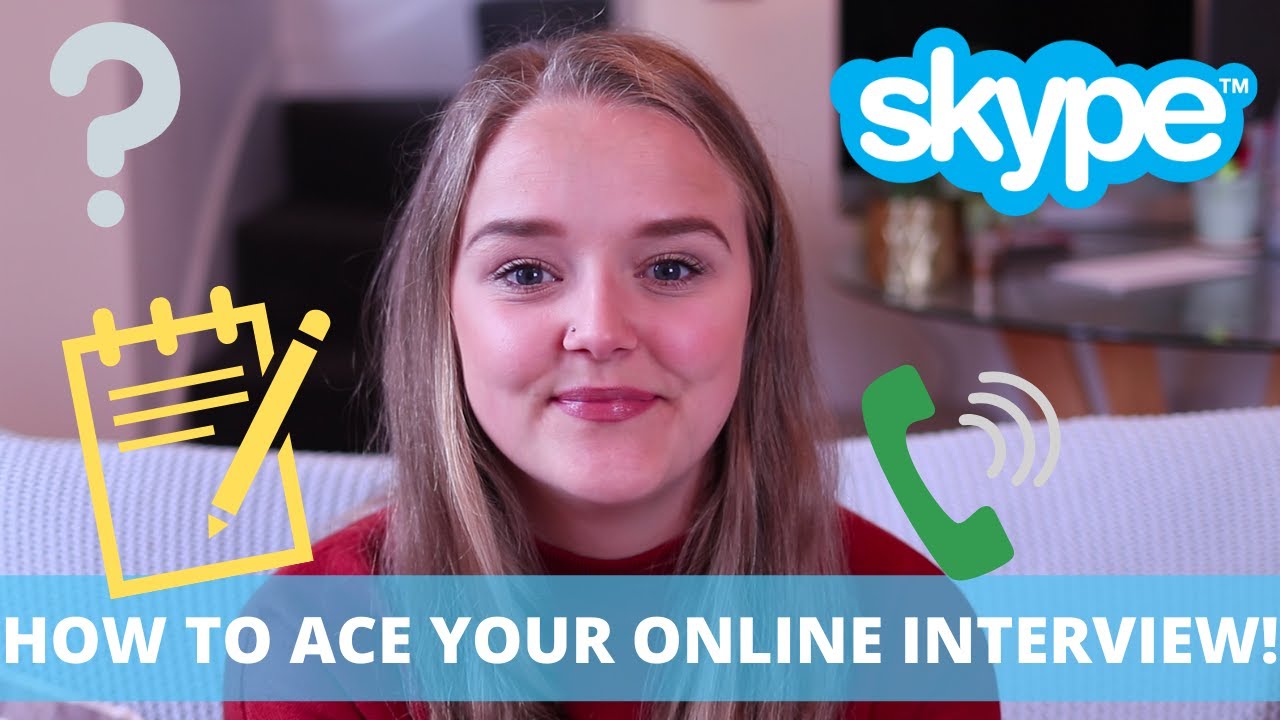 Top Tips For An Online Interview Youtube