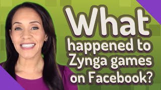 What happened to Zynga games on Facebook?