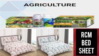 RCM AGRICULTURE PRODUCTS AND RCM BED SHEET PRODUCTS PRESENTATION