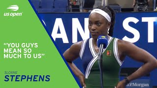 Sloane Stephens On-Court Interview | 2021 US Open Round 2