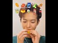 Mukbang theo icon 🐰💕 ||Cap: Nếu dc chọn 1 con vật để làm linh thú vậy c sẽ chọn? #xh #mukbang #flypツ