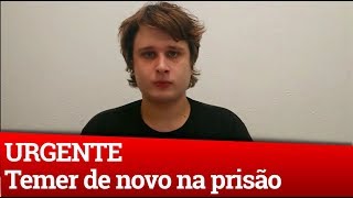 URGENTE: TRF-2 DETERMINA QUE TEMER VOLTE PARA A PRISÃO