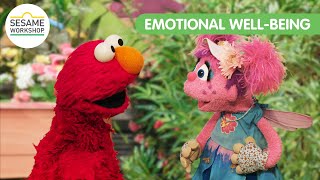 Elmo and Abby Learn Emotions in The Feelings Garden! | Emotional Well-Being