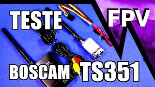 Teste de alcance Boscam TS351 200mW