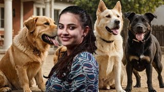 Horrific Moment Pack of Dogs Attack Innocent Indian Girl