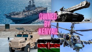 Dangerous🤯 😱💥And most Expensive😱 Weapons💥 Owned By The Kenyan Military🤯🤯