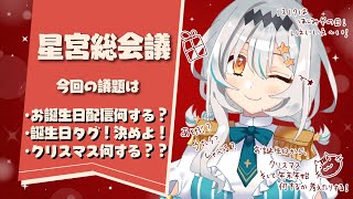 【雑談】ひっさしぶりの星宮総会議！年末にかけての作戦会議をしよ～～！の回【星宮ゆい/個人Vtuber】