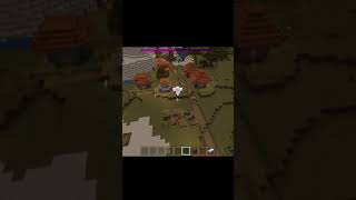 Spawning Wither In Village | Minecraft viral Video | #minecraft #youtubeshorts #shorts