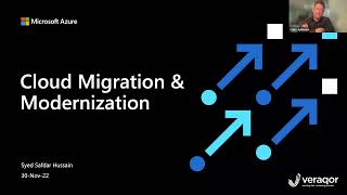 Webinar: Cloud Modernization and Migration with Azure | Veraqor.io