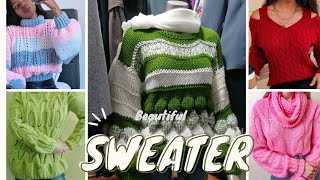 New Sweater Cardigan designs for girls and women | #sweaterdesign #sweater #cardigan