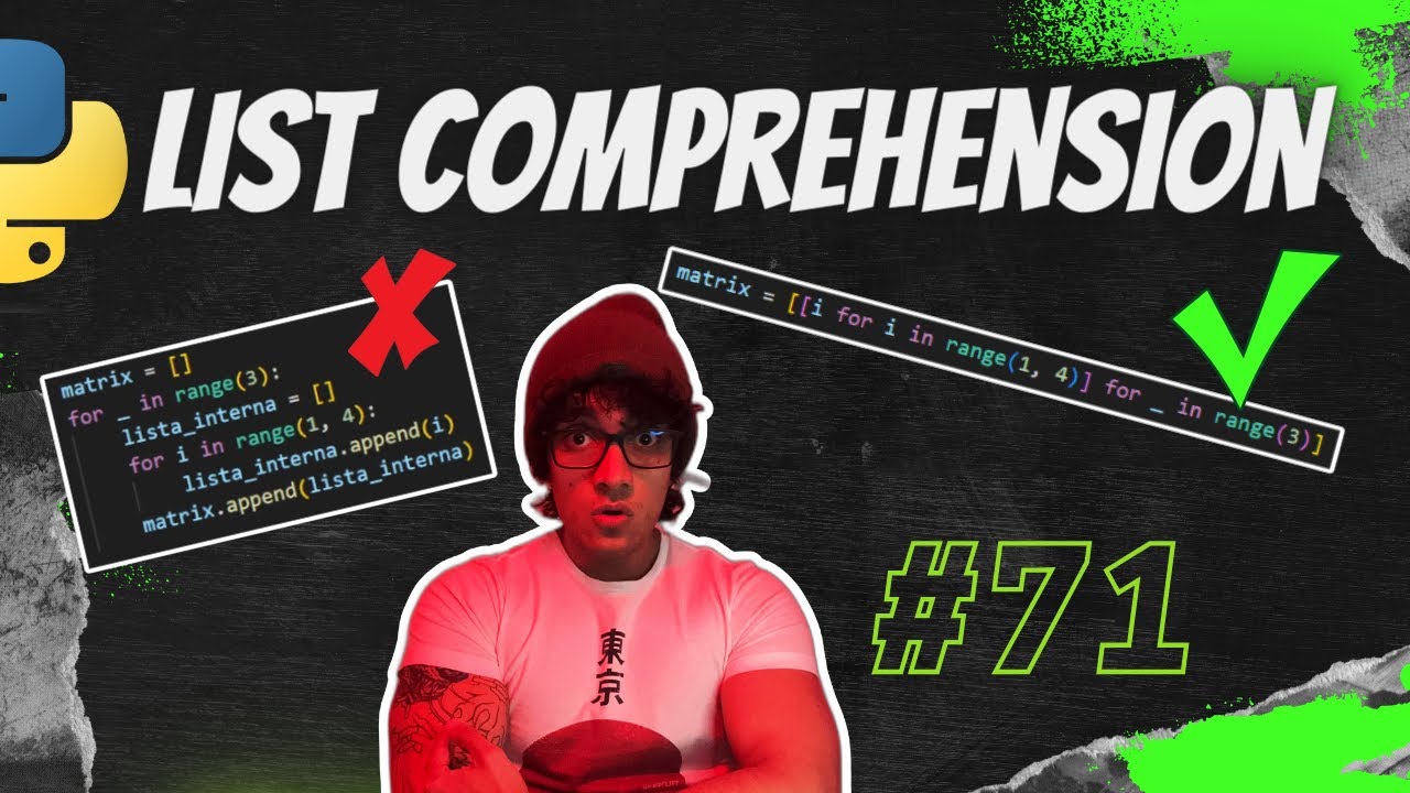 Python Desde Cero 71 List Comprehension Youtube